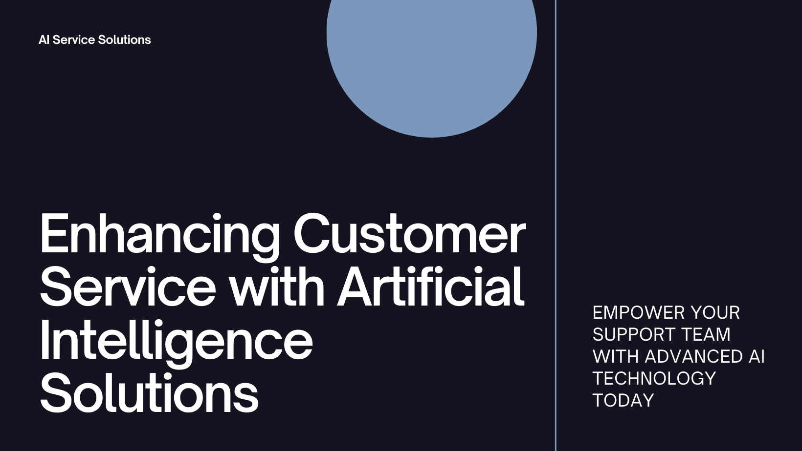 Benefits of AI for Customer Service