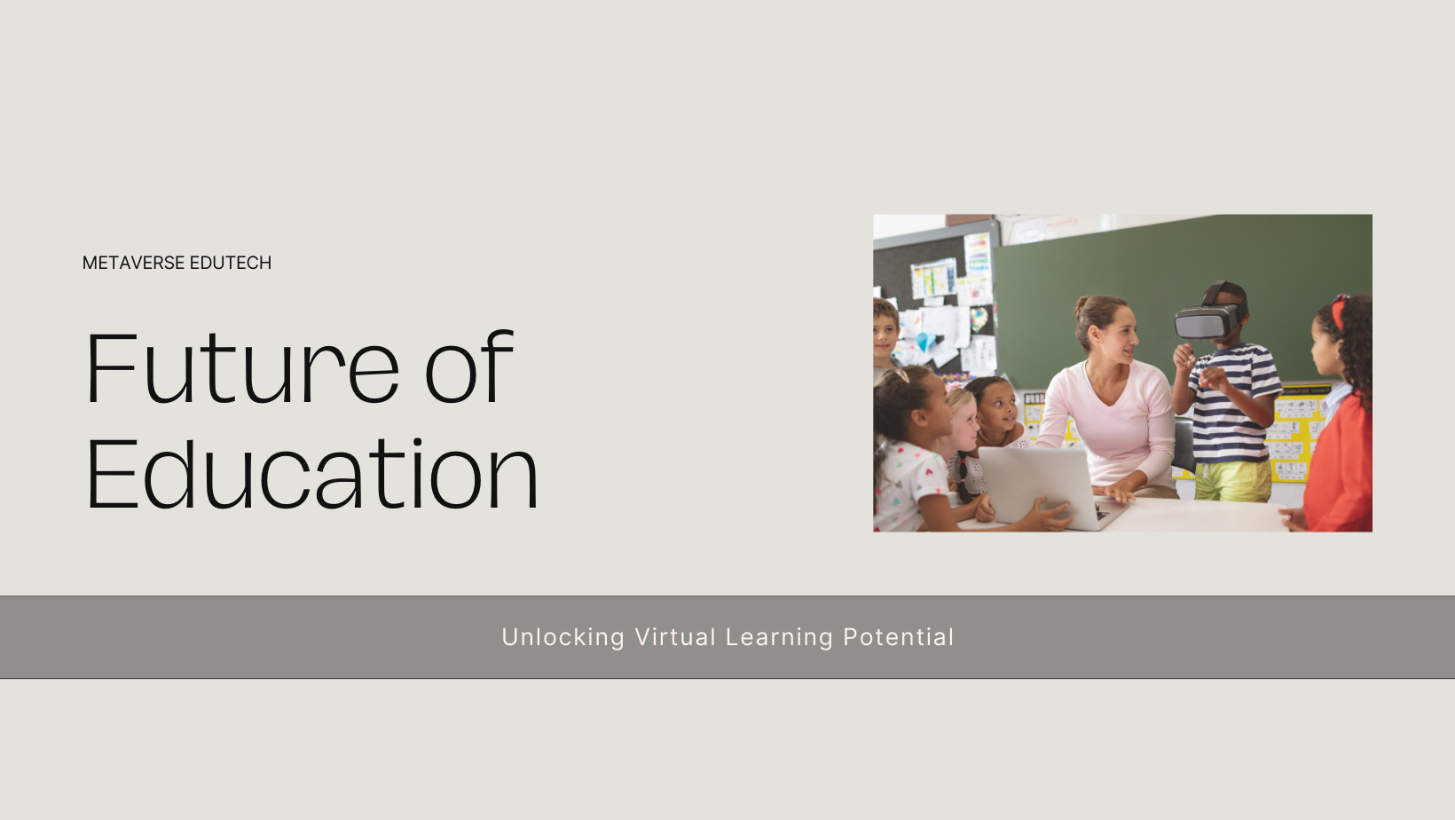 Benefits of the Metaverse for Education