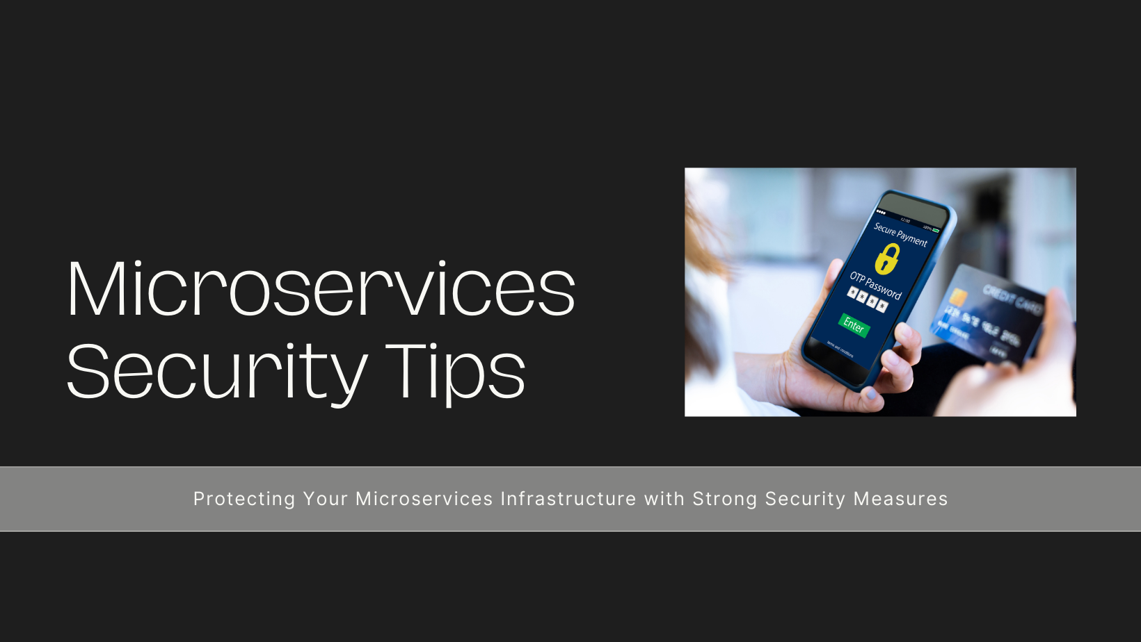 How to Secure Microservices