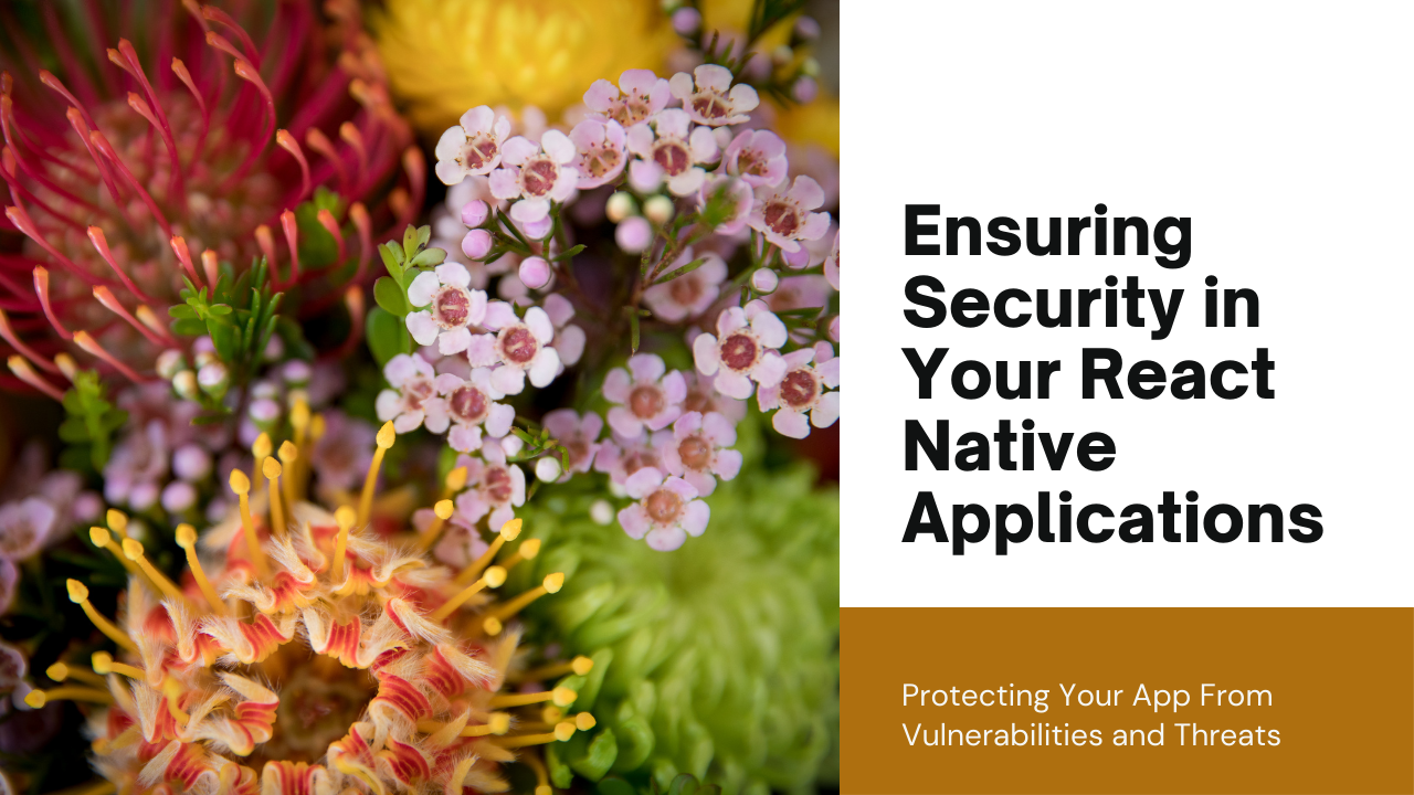Best Practices for React Native App Security