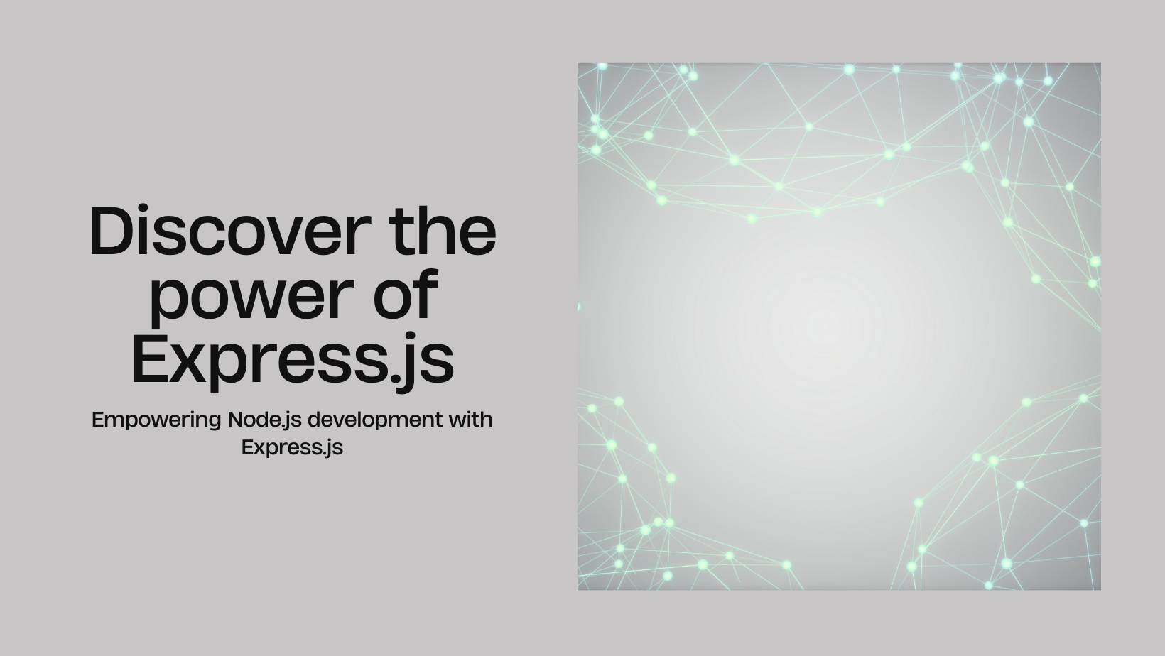 The Role of Express.js in Node.js Development