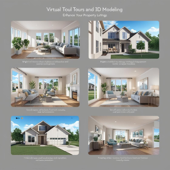 Virtual Tours and 3D Modeling: Enhancing Property Listings